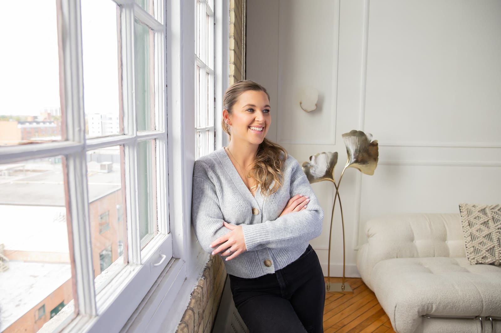 Dr. Katie Black in her Toronto studio